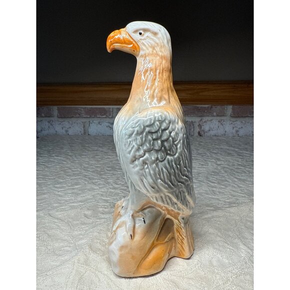 Vintage Brazilian Porcelain Bald Eagle Mid Century - Picture 2 of 16